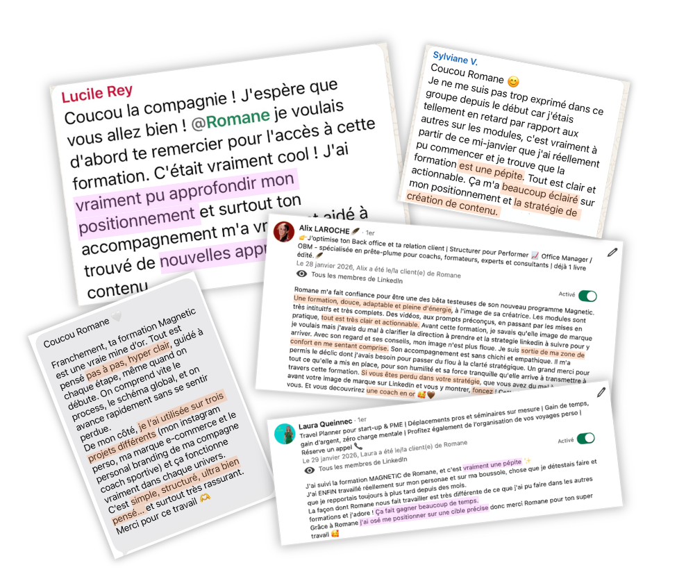 Témoignage client